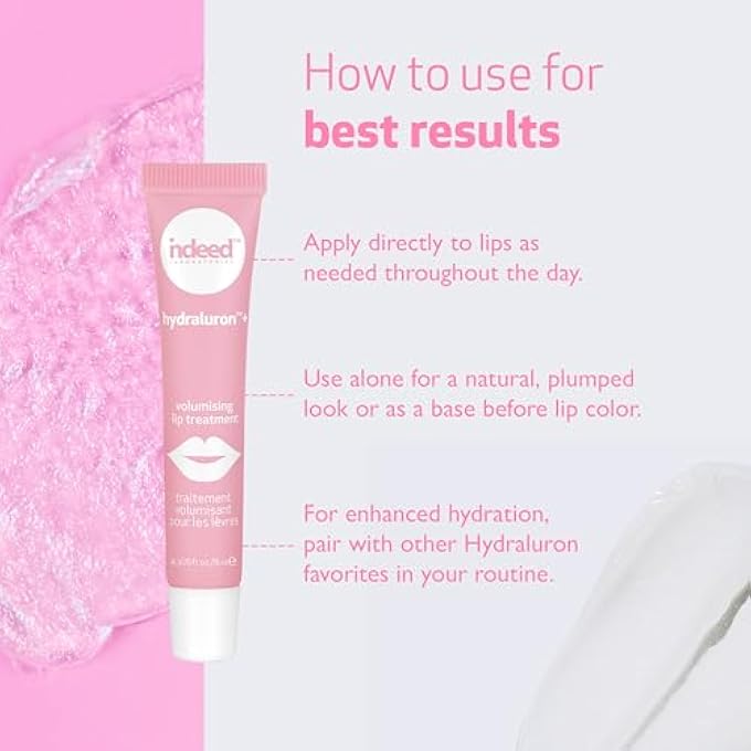 Indeed LABS HYDRALURON+ VOLUMISING LIP TREATMENT, 9 ML IN931 - Image 4